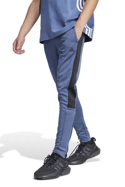 Спортивные брюки Tiro с прорезями на молнии Adidas Sportswear, синий