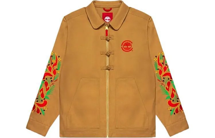 Куртка Clot X CLOT унисекс хаки Timberland, хаки