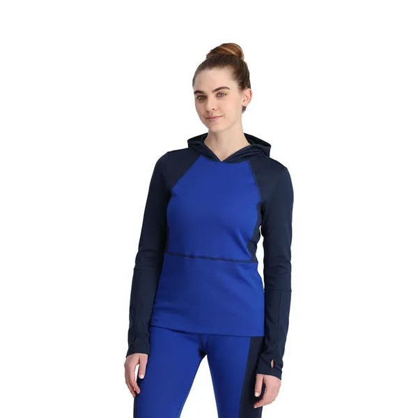 Женская лыжная толстовка – CHARGER HOODIE SPYDER, цвет azul