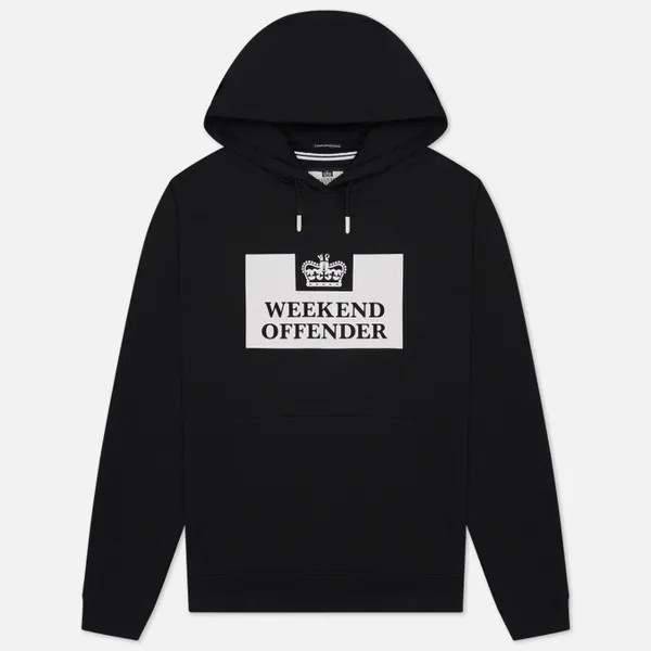 Мужская толстовка Weekend Offender HM Service Classic Hoodie чёрный, Размер S