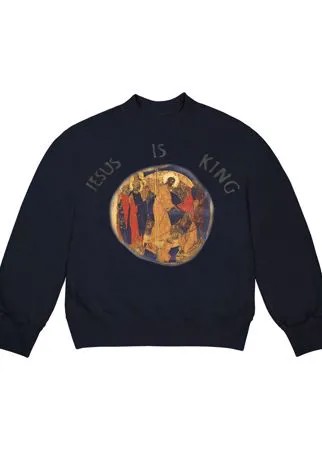 Kanye West толстовка Jesus Is King с круглым вырезом