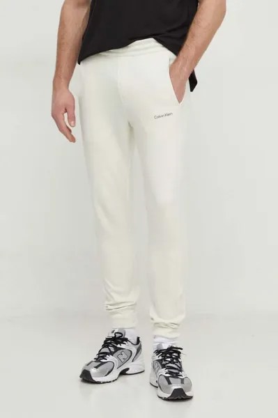 Спортивные штаны Calvin Klein, бежевый