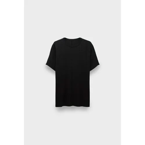 Футболка Maharishi 5234 hemp cross oversized t-shirt, размер 48, черный