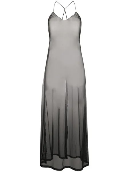 Maison Close прозрачное платье Madame Rêve, черный
