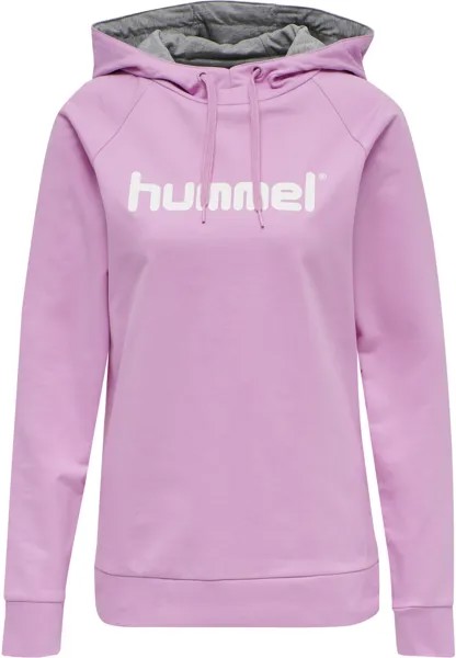 Толстовка Hummel Baumwoll Hoodie Hmlgo Cotton Logo Hoodie Woman, цвет ORCHID
