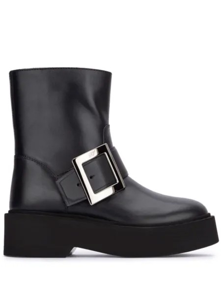 Roger Vivier ботинки Viv' Rangers, черный