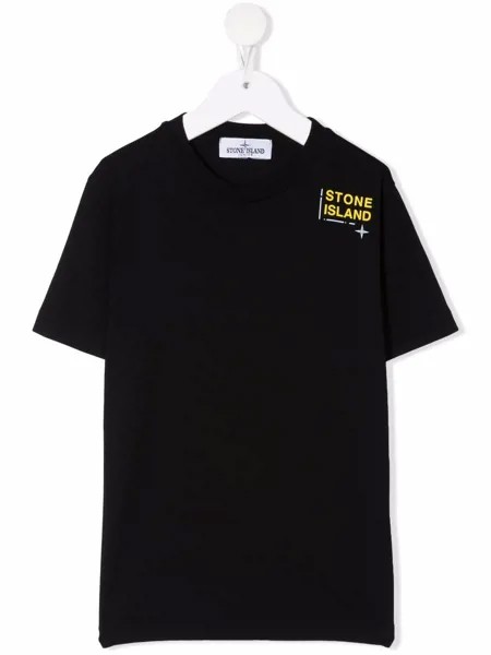 Stone Island Junior футболка с логотипом