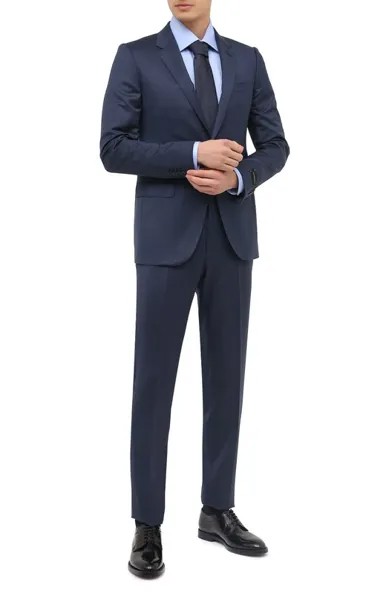 Костюм из шерсти и шелка Ermenegildo Zegna