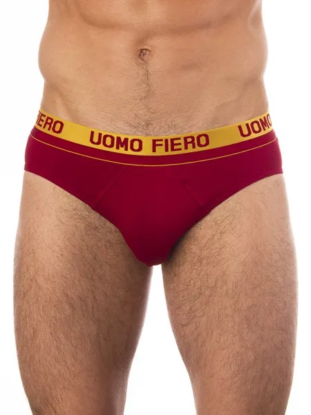 Трусы мужские UOMO FIERO 034FS красные 48 RU