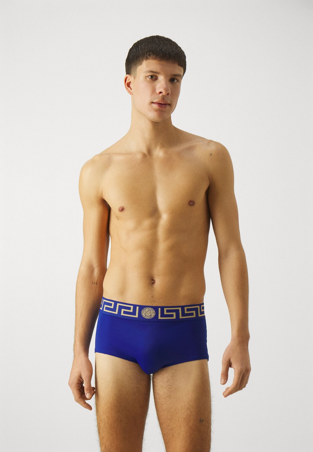 Шорты Swim Boy Versace, цвет bluette/gold-coloured