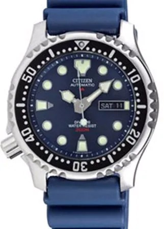 Японские наручные  мужские часы Citizen NY0040-17LE. Коллекция Automatic
