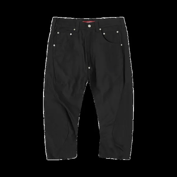 Брюки Junya Watanabe MAN x Levi's Satin 'Black', черный