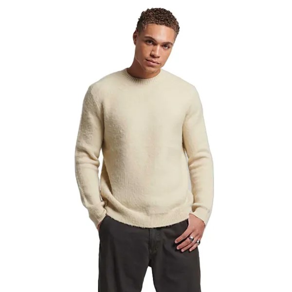 Свитер Superdry Brushed Ted, бежевый