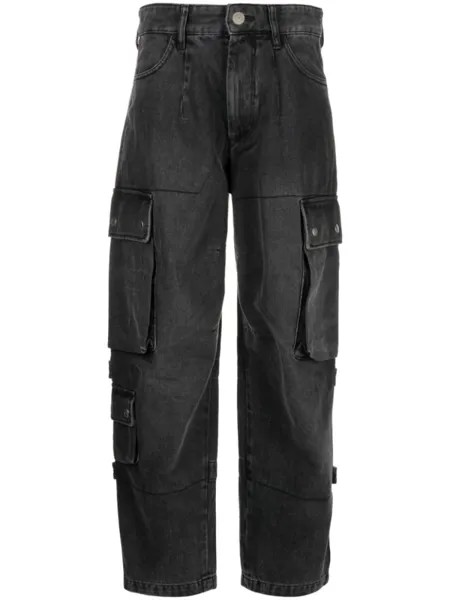 ISABEL MARANT джинсы карго Elore, черный
