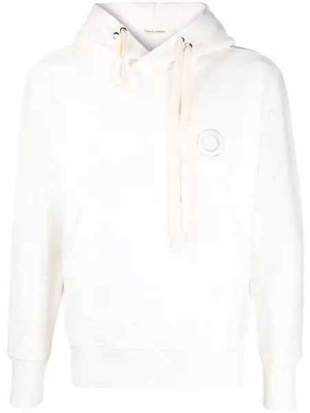 Craig Green eyelet-embellished fleece hoodie