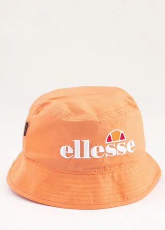 Оранжевая панама с крупным логотипом ellesse Hollan-Оранжевый цвет