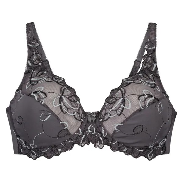 Бюстгальтер-футболка Hunkemöller Diva, темно-серый