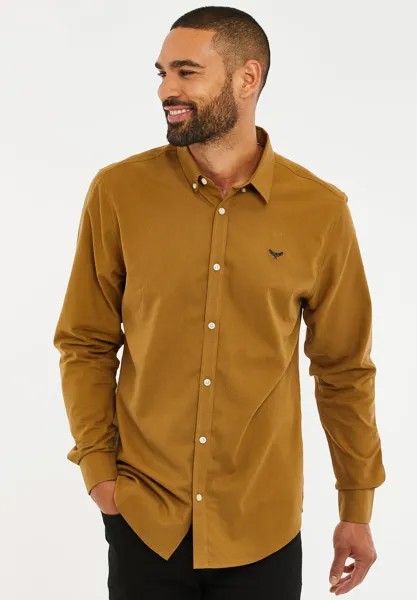 Рубашка OXFORD BEACON Threadbare, цвет camel