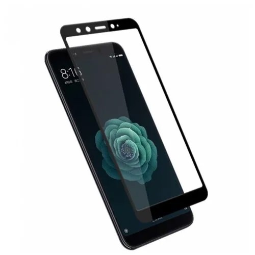 Защитное стекло 5D SG для Xiaomi Mi 6X/A2 черное