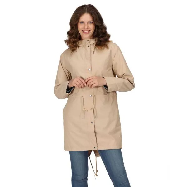 Куртка Regatta Amberose Hoodie Rain, бежевый