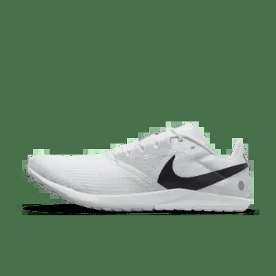 Кроссовки Nike Rival Waffle 6 Road and Cross-Country Racing Shoes, цвет White/Pure Platinum/Metallic Silver/Black