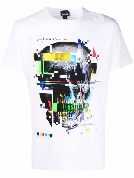 Just Cavalli футболка с принтом