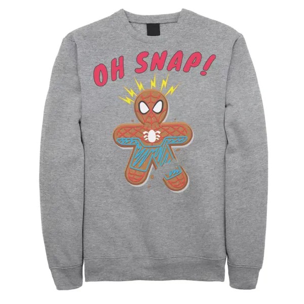 Мужской флисовый костюм Spider-Man Oh Snap Gingerbread Cookie Marvel