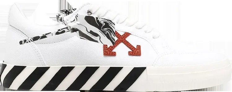 Кроссовки Off-White Vulc Sneaker Low White Ochre, белый