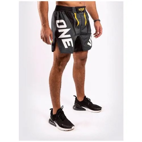 Шорты ММА Venum ONE FC Impact Grey/Yellow S