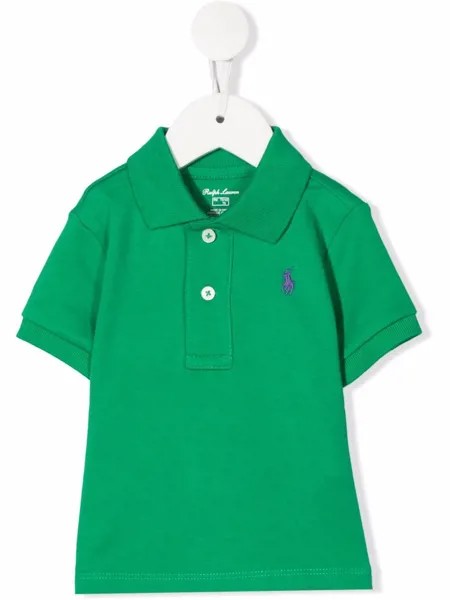Ralph Lauren Kids Polo Pony embroidered polo shirt
