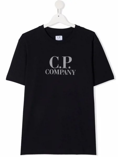 C.P. Company Kids футболка с принтом Goggle