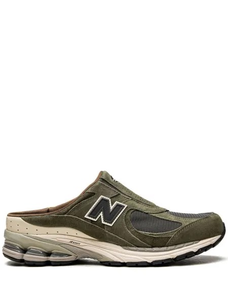 New Balance мюли 2002R из коллаборации с SNS, зеленый