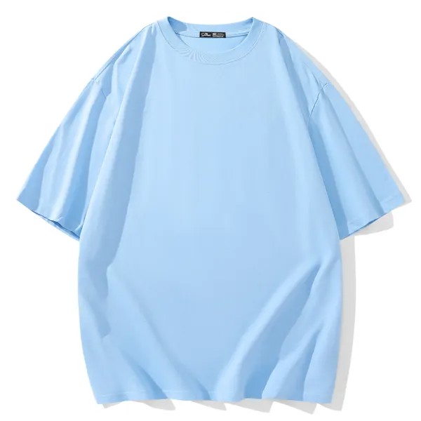 Футболка унисекс The Simpsons, цвет North Carolina Blue (Comes with a random solid color T-shirt)