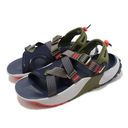 Nike Oneonta Sandal Rough Green Navy Мужские повседневные сандалии на открытом воздухе DJ6603-300