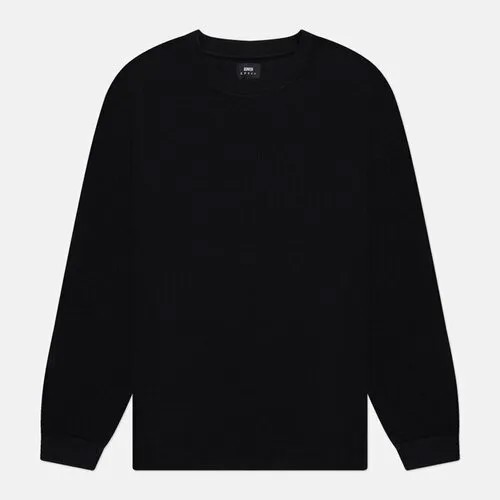 Лонгслив Edwin, хлопок, размер xl, черный