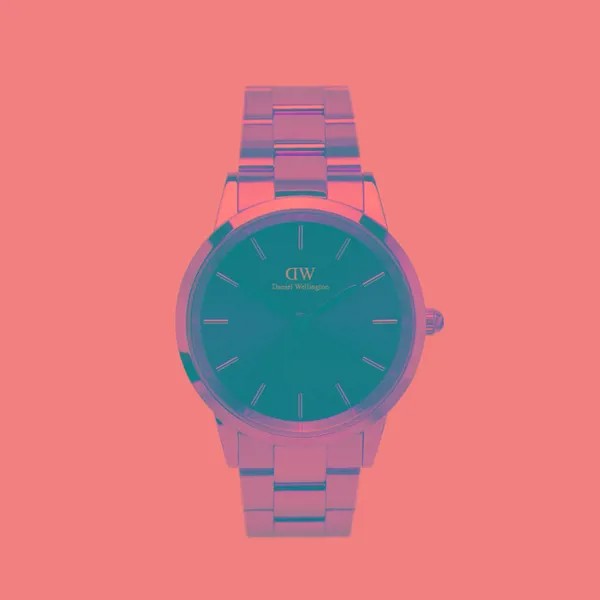 Наручные часы мужские Daniel Wellington Iconic Amber Large
