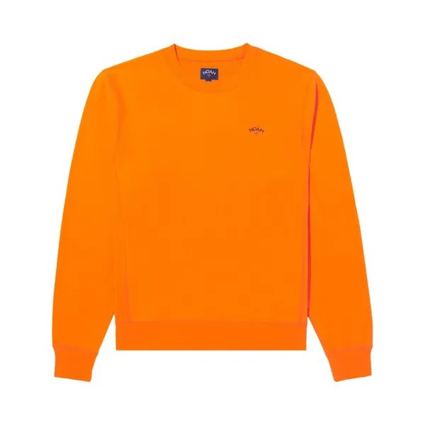 Толстовка Noah Classic Crewneck, оранжевый