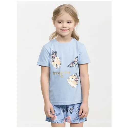 Пижама детская Pelican WFATH3274U, размер 5, голубой (голубой)