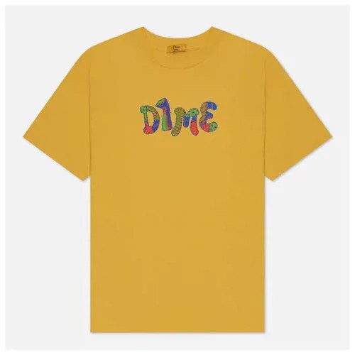 Мужская футболка Dime Socks жёлтый, Размер S