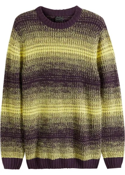 Градиентный свитер Rainbow, фиолетовый
