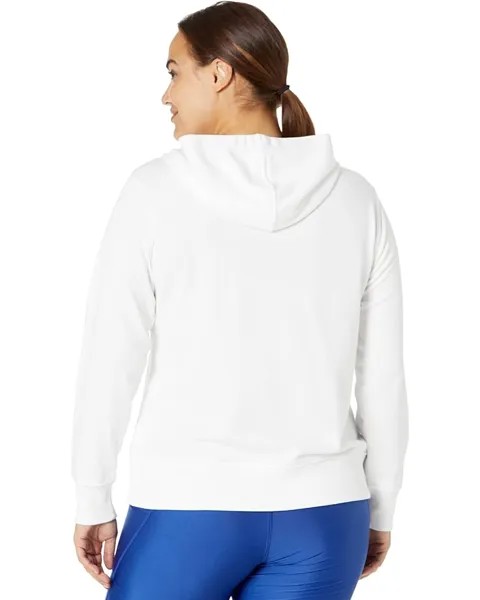 Худи Fila Plus Size Curve Full Zip Hoodie, белый