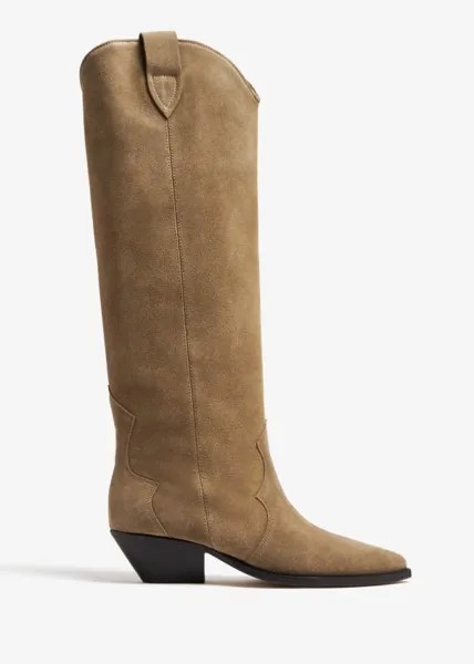 Ботинки Isabel Marant Denvee Suede, коричневый