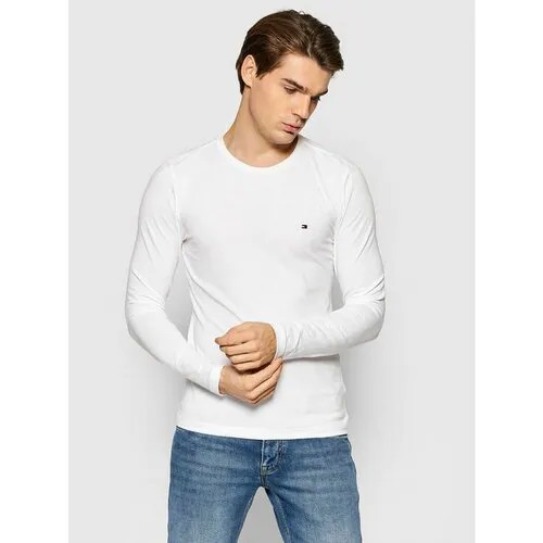 Лонгслив TOMMY HILFIGER, размер M [INT], белый