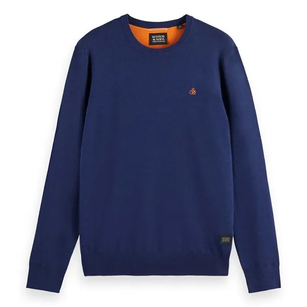 Свитер Scotch & Soda 174596 Crew Neck, синий