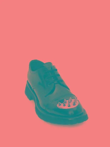 Новинка 2023, черные мужские туфли ручной работы на шнуровке, женская обувь с шипами, серебряные блестящие лоферы, обувь для подиума, блестяща...