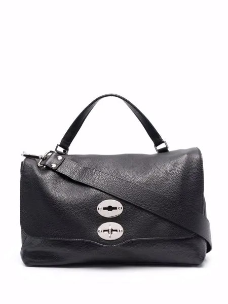 Zanellato pebbled-leather tote bag