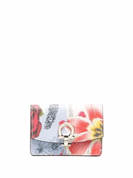 Salvatore Ferragamo кошелек с цветочным принтом