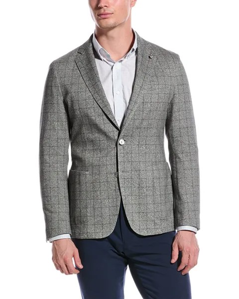 Спортивная куртка узкого кроя BOSS Hugo Boss, зеленый