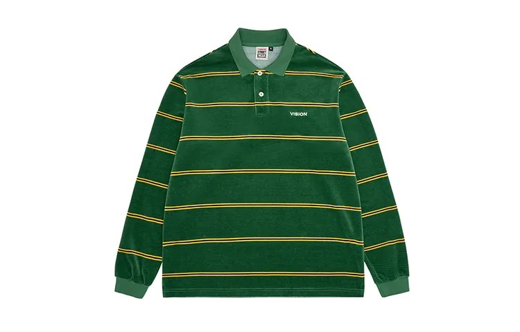 Vision Street Wear Рубашка-поло унисекс, Зеленый