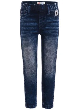 Голубые джинсы Slim Fit на резинке Button Blue